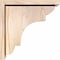 Ekena Millwork New Brighton Smooth Corbel w/Backplate, Douglas Fir, 7 1/2"W x 14"D x 14"H COR08X14X14NEB01SDF - alternate 2